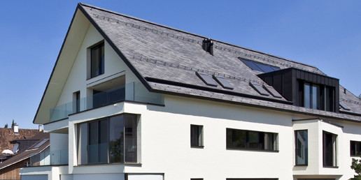 Nahaufnahme vom Ermitage in K&uuml;snacht